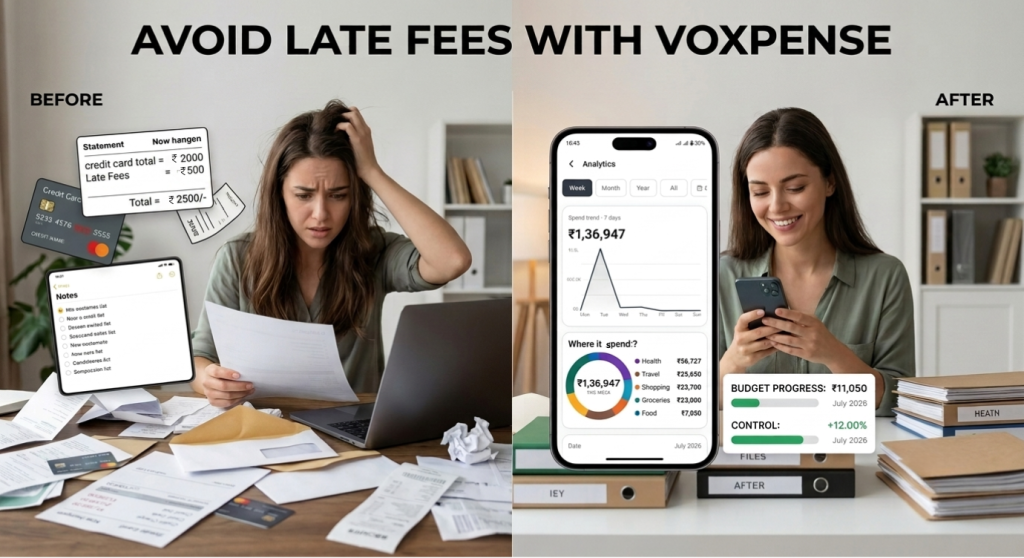 Voxpense budget manager