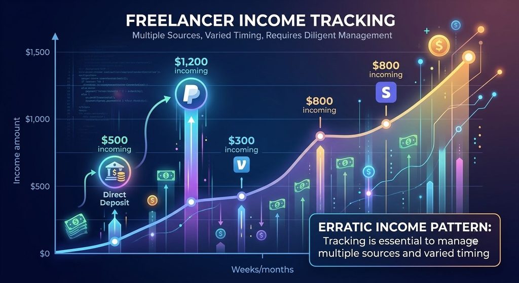 freelance income tracking