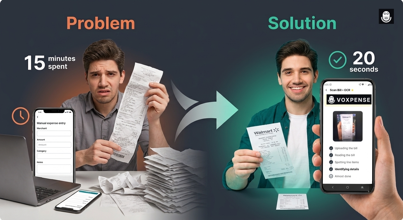 Bill Scanner Expense Tracker: Scan & Track Expenses with AI