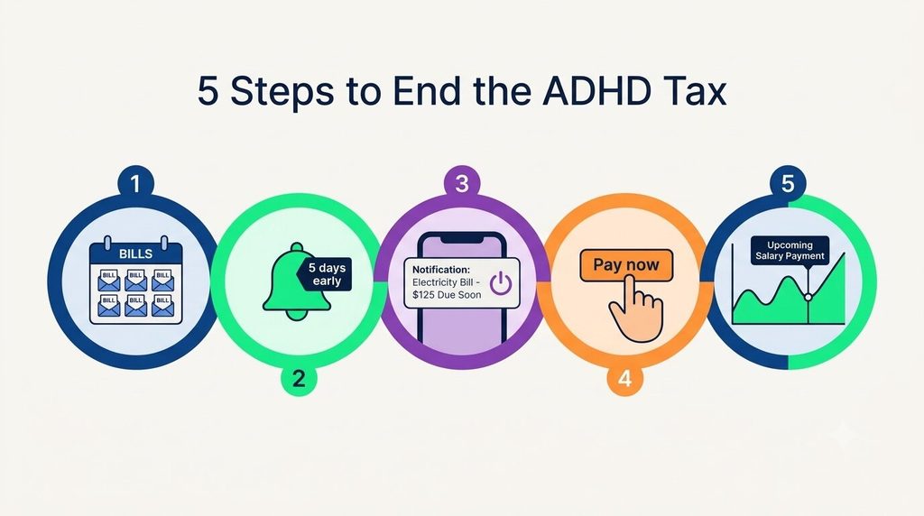 Five Ways to Stop Paying the ADHD Tax