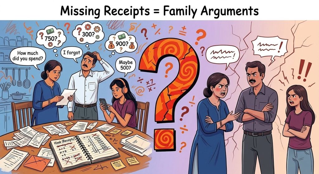 missing receipts